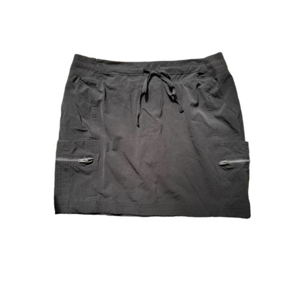 Tangerine Womens Athletic Cargo Skirt in Black size Medium style FW8726C106